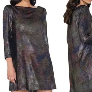 Free People Diamonds Are Forever Dress Lined Mini Party Date Night - Medium